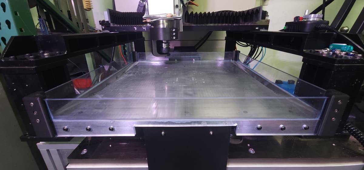 Custom CNC Machine - In Operation